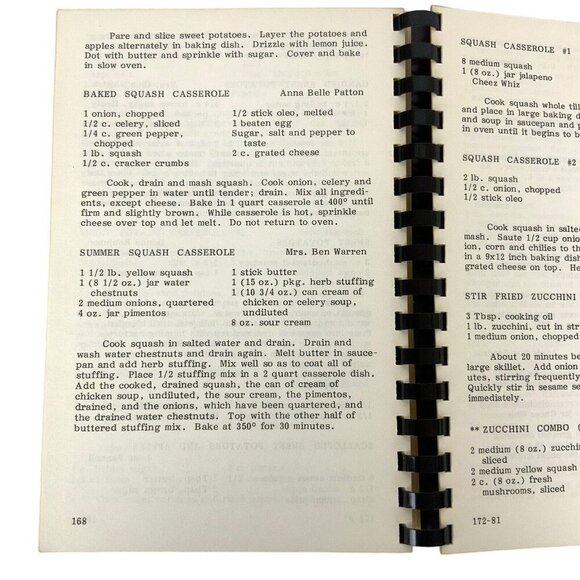 Talk About Good Cooking Bogata Texas 2nd Ed 1981 Spiral-Bound Church Cookbook - Picture 14 of 15